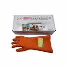 金步安橙色橡膠絕緣手套40KV手型款