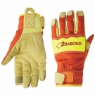 2RABOND JY001芳綸阻燃隔熱防切割特種救援手套