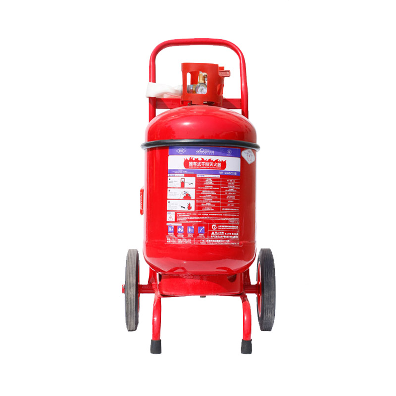 薪薪MFTZ/ABC25型 25KG推車(chē)式干粉滅火器圖片