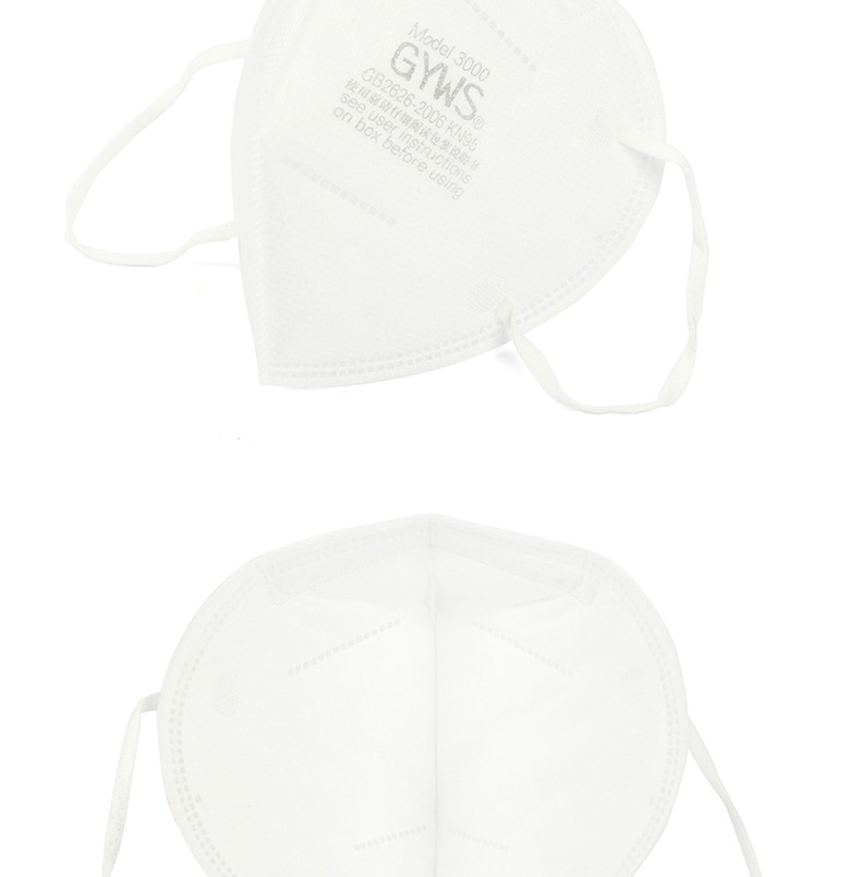 工友3000E超薄KN95防塵口罩圖片2