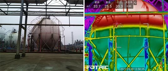 紅外熱像儀在化工廠的重要應(yīng)用