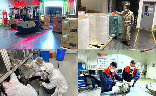 穩生產,保供給,3M一直在行動!