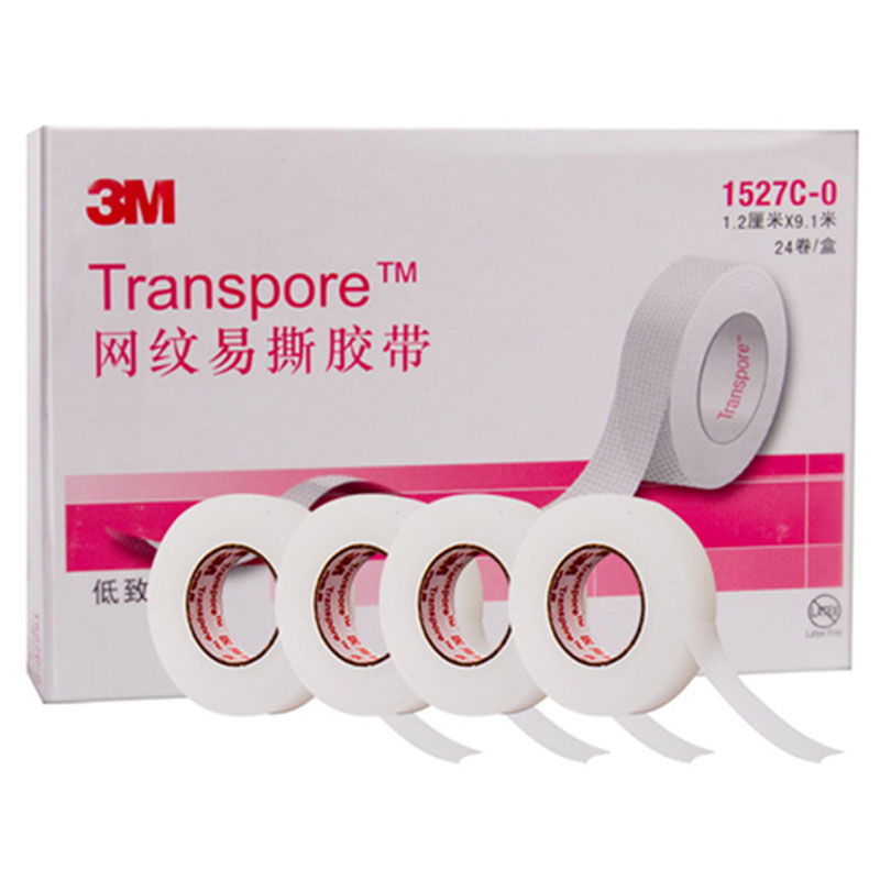 3M1527C-0網紋易撕醫用膠帶圖片3