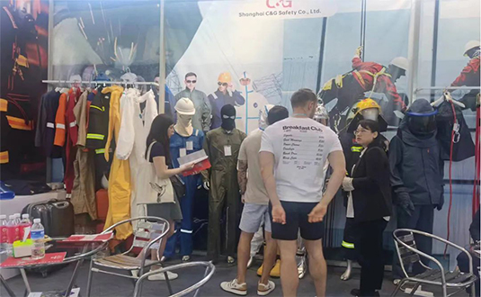 上海誠格亮相133屆廣交會 展高端個人防護產品圖片5