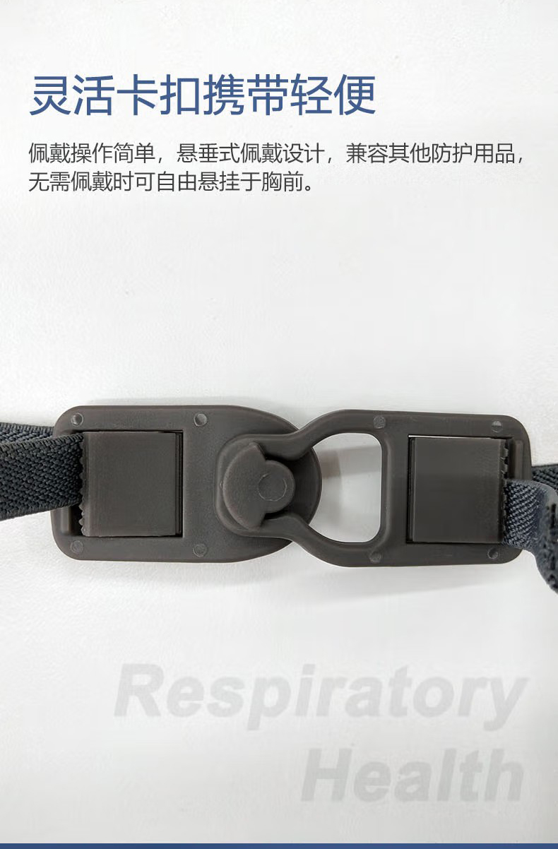 呼享8600雙濾盒硅膠半面罩防毒面具4