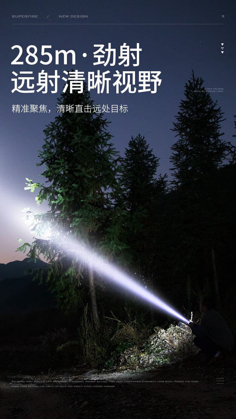 神火L16-N持久續航高亮遠射手電筒5.jpg