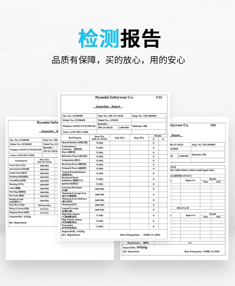 PIP 250-AN-10126運動型半框安全眼鏡12