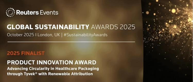 具有可再生屬性的Tyvek產(chǎn)品，入圍路透社全球可持續(xù)發(fā)展獎(jiǎng)“產(chǎn)品創(chuàng)新獎(jiǎng)”！