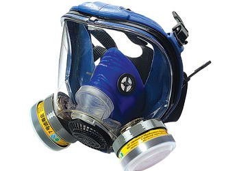 思創(chuàng)ST-M80-3硅膠大視野防毒面具（圓形濾毒盒）