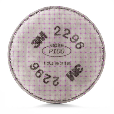 3M2296濾棉P100防有機(jī)蒸氣異味顆粒物過(guò)濾棉