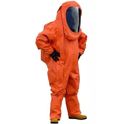 杜邦Tychem6000FR TP602T OR氣密阻燃防化服A級全封閉防護服