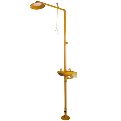 定和DH8035A雙進水口ABS復合式洗眼器