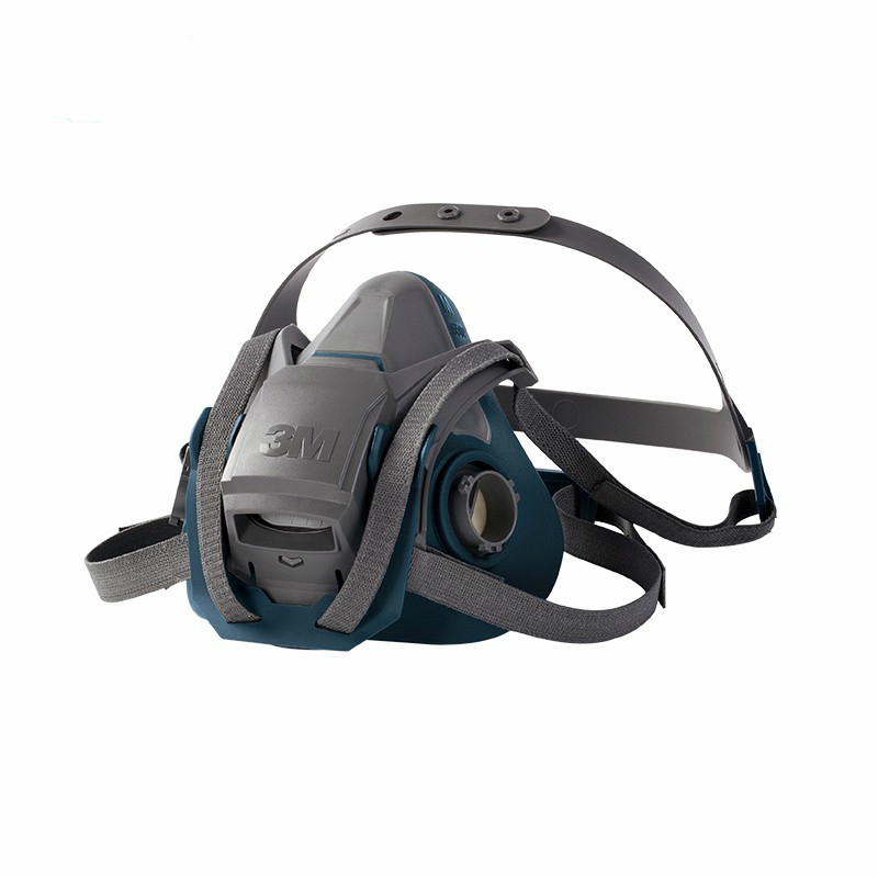 3M6501QL硅膠防毒面具