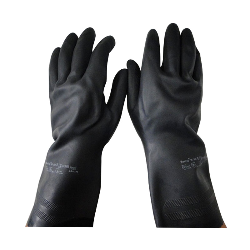 安思爾09-430重型氯丁橡膠手套AlphaTec防化手套