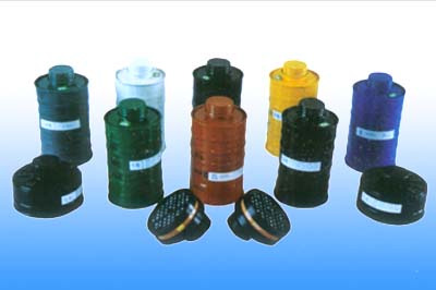 各個(gè)不同種類(lèi)濾毒罐展示圖片